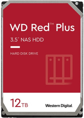 Жесткий диск WD Red Plus 12TB WD120EFBX 