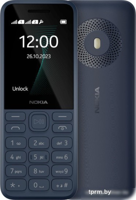 Кнопочный телефон Nokia 130 (2023) Dual SIM ТА-1576 (темно-синий) 