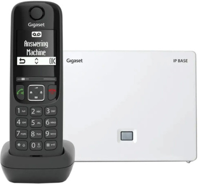 Gigaset AS690A Ip Base (черный) 