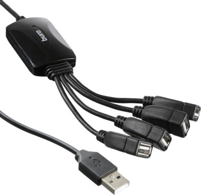 USB-хаб Buro BU-HUB4-0.3-U2.0-Splitter 