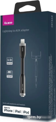 Адаптер Olmio 041664 3.5 Jack - Lightning 