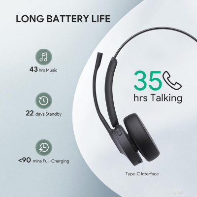 Офисная гарнитура Yealink BH70 Mono UC USB-A 