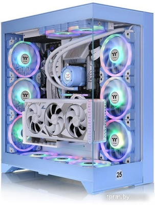 Корпус Thermaltake CTE E600 MX Hydrangea Blue CA-1Y3-00MFWN-00 