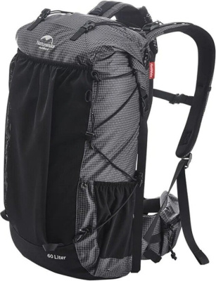 Naturehike Rock Series NH19BP095 60L+5L dyneema (черный) 
