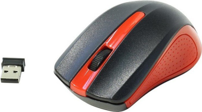 Мышь Oklick 485MW Black/Red (997828) 