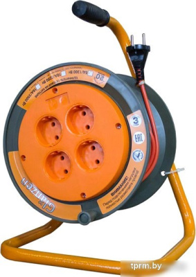 Удлинитель на катушке Glanzen EB-20-002 