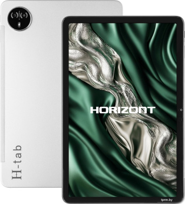 Horizont H-Tab 1+ 8GB/128GB LTE (с чехлом, клавиатурой и стилусом, серебристый) 