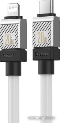 Кабель Baseus CoolPlay Series USB Type-C - Lightning (1 м, белый) 