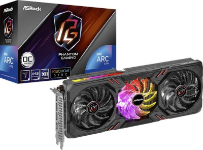 Видеокарта ASRock Intel Arc A770 Phantom Gaming 16GB OC A770 PG 16GO 