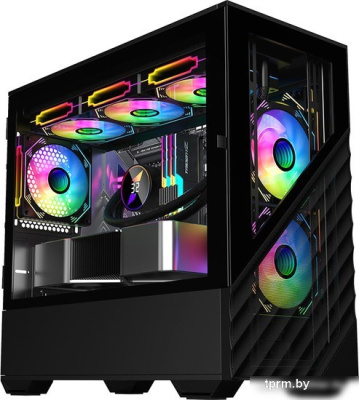 Корпус 1stPlayer DK D7 D7-BK-3F1 