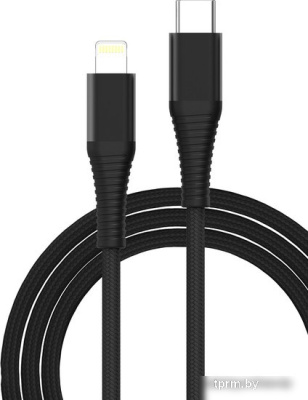 Кабель TFN CMFLIGA1MNLBK USB Type-C - Lightning (1 м, черный) 