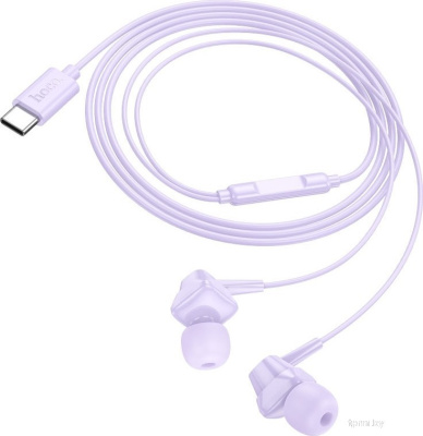 Наушники Hoco M113 USB Type-C (сиреневый) 