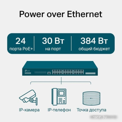 Управляемый коммутатор 2-го уровня TP-Link TL-SG3428MP V5.2 