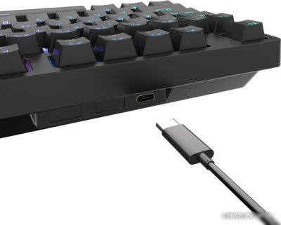 Клавиатура Royal Kludge RK87 RGB (черный, RK Brown) 