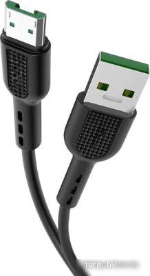 Кабель Hoco X33 Surge microUSB (черный) 