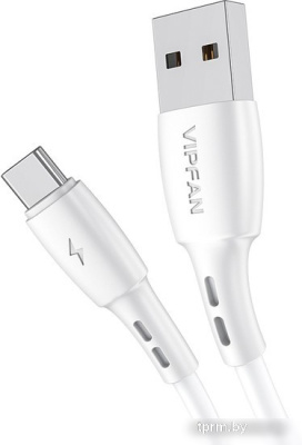 Кабель Vipfan X05 USB Type-A - USB Type-C (3 м, белый) 