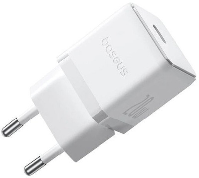 Сетевое зарядное Baseus Palm Fast Charger 1C 20W EU P10111602213-00 (белый) 