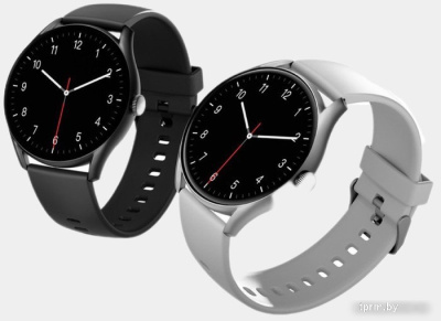 Умные часы QCY Watch GT (серый/черный) 