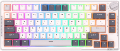 Клавиатура Royal Kludge RK-H81 RGB White Night (RK Blue) 