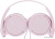 Наушники Sony MDR-ZX110 (розовый) 