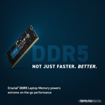 Оперативная память Crucial 32ГБ DDR5 SODIMM 5600 МГц CT32G56C46S5 