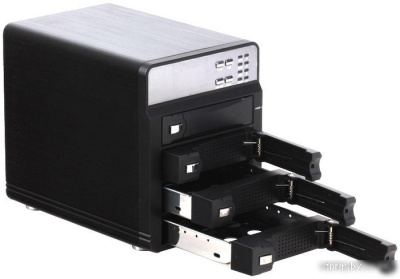 Бокс для жесткого диска AgeStar 3C4B3A1 Black 