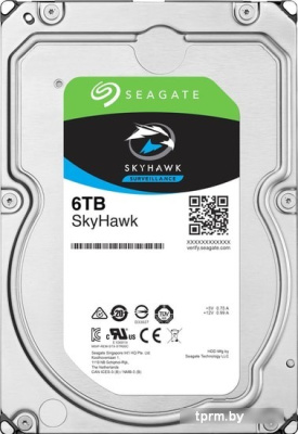 Жесткий диск Seagate Skyhawk 6TB ST6000VX001 