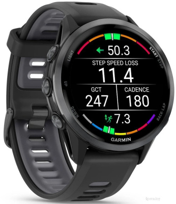 Garmin Forerunner 970 47 мм (темно-серый/серый) 