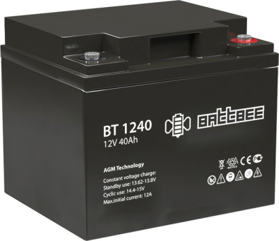 Аккумулятор для ИБП BattBee BT 1240 (12В/40Ач) 