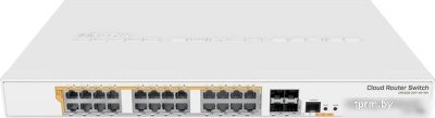 Коммутатор Mikrotik CRS328-24P-4S+RM 