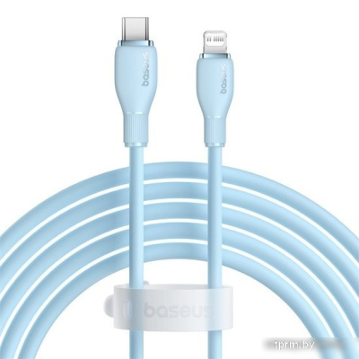 Кабель Baseus Pudding Series USB Type-C - Lightning (2 м, голубой) 