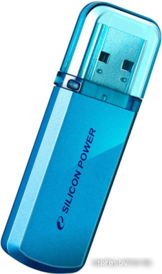 USB Flash Silicon-Power Helios 101 Blue 64GB (SP064GBUF2101V1B) 