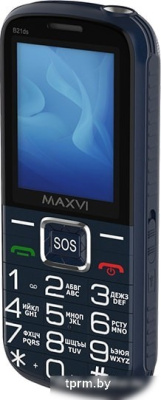 Мобильный телефон Maxvi B21ds (синий) 