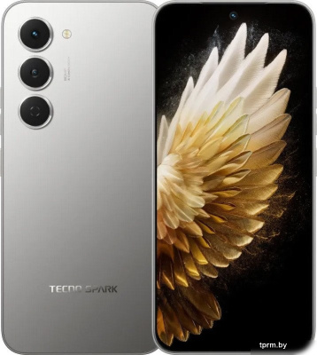 Телефон Tecno Spark 40 Pro 8GB/256GB (лунный титановый) 