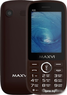 Мобильный телефон Maxvi K20 (коричневый) 