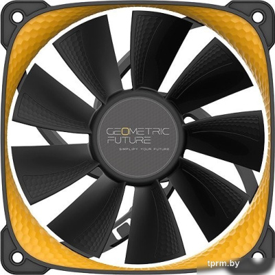 Вентилятор для корпуса Geometric Future Squama 2505 (черный/желтый) 