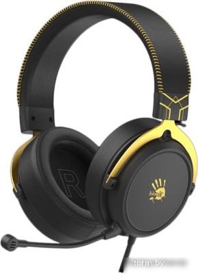 Наушники A4Tech Bloody M590i (черный/желтый) 