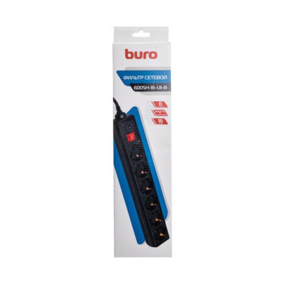 Сетевой фильтр Buro 600SH-16-1.8-B 