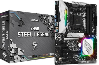 Материнская плата ASRock B450 Steel Legend 