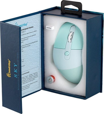 Мышь SmartBuy SBM-615AG-S (мятный) 