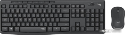 Клавиатура + мышь Logitech MK295 Silent (черный) 