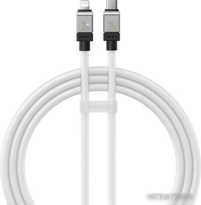Кабель Baseus CoolPlay Series USB Type-C - Lightning (1 м, белый) 