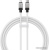 Кабель Baseus CoolPlay Series USB Type-C - Lightning (1 м, белый) Кабель Baseus CoolPlay Series USB Type-C - Lightning (1 м, белый)