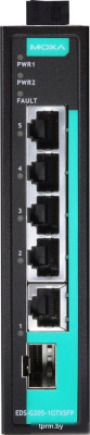 Неуправляемый коммутатор Moxa EDS-G205-1GTXSFP-T 