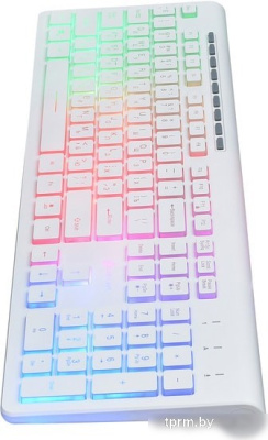 Клавиатура Oklick 490ML (белый) 