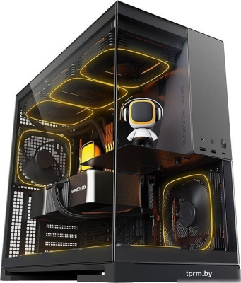 Корпус Geometric Future Model 5 5FAN (черный/серый) 