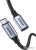 Кабель Ugreen US372 30205 USB Type-C - USB Type-C (1 м, черный) 