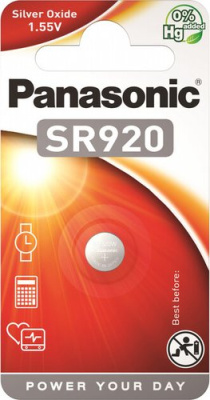 Батарейка Panasonic SR920 SR-920EL/1B (1 шт)