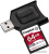 Карта памяти Kingston Canvas React Plus SDXC 64GB (с кардридером) 