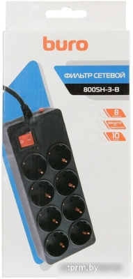 Сетевой фильтр Buro 800SH-3-B 